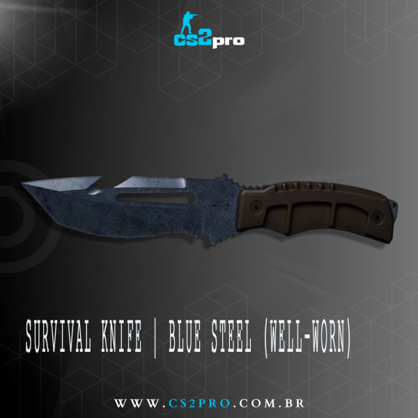 #2805 Survival Knife | Blue Steel
